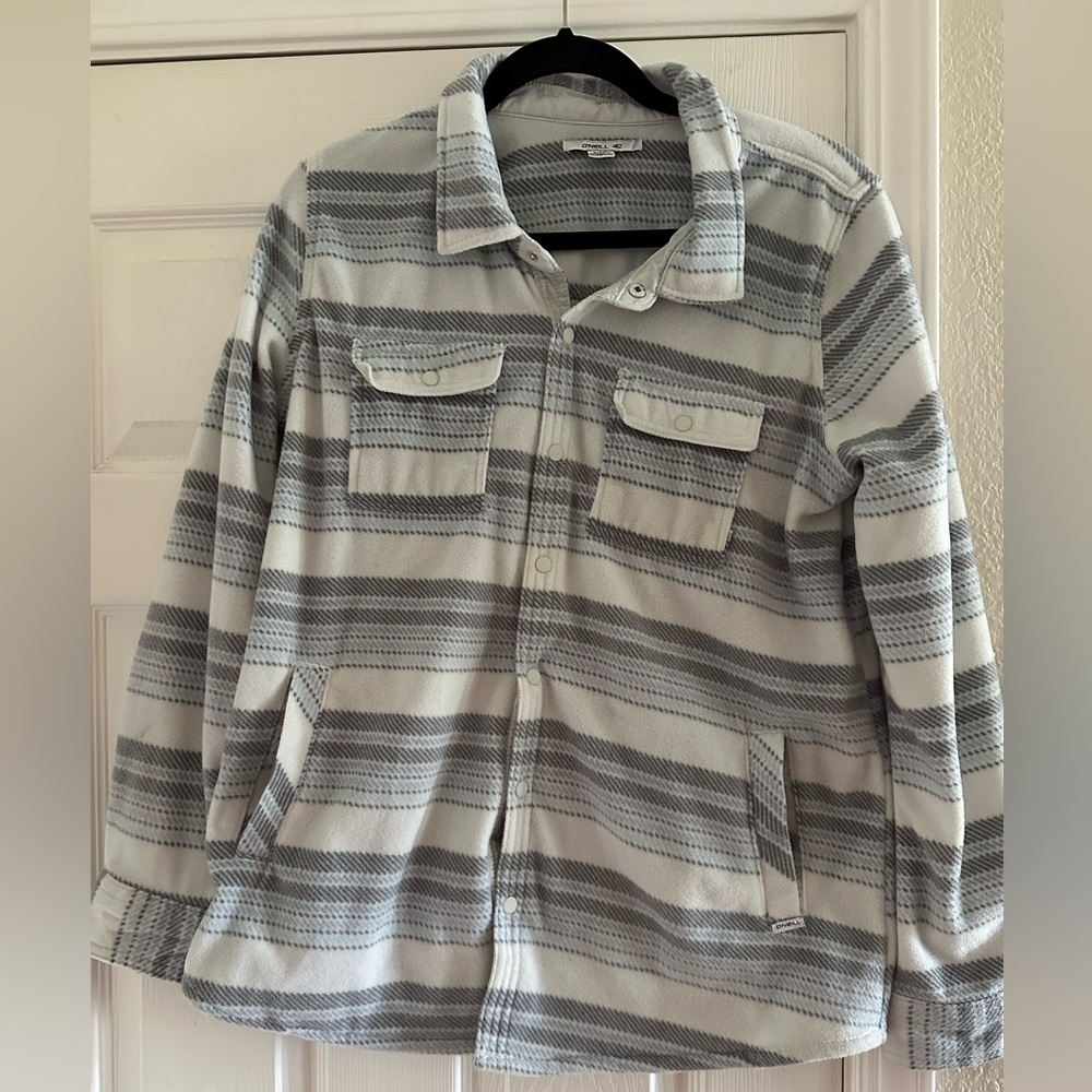 Women’s O’Neill fleece jacket. Size L